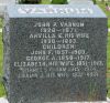 John P, Arvilla E [Dutton], John F & George A Varnum, his wife Elizabeth, Charles F Varnum & his wife Lillian J. 