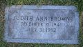 Judith Ann Brown