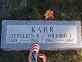 Llewellyn B & Mildred J Karr