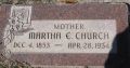 Martha E Church