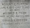 Robert E, Mildred (Prior) & Donald P Dutton