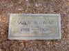 Sallie M O'Rear