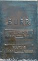 Willard E & Mary P Burr